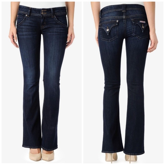 Hudson Signature Bootcut Jeans Dark Wash SZ 28 - Picture 2 of 8